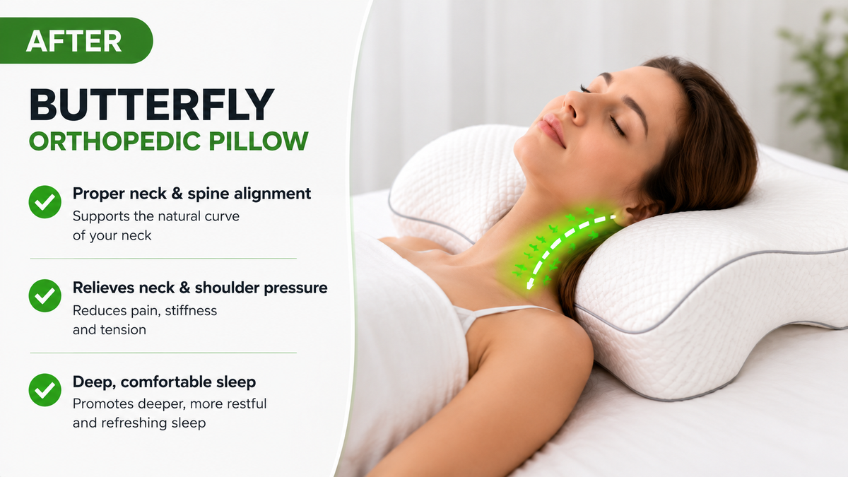 Ergonomic Butterfly Contour Design
